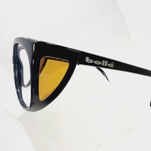 New Old Stock Bolle Ladies Sunglasses Vintage Acrylex 425 Black France Rare